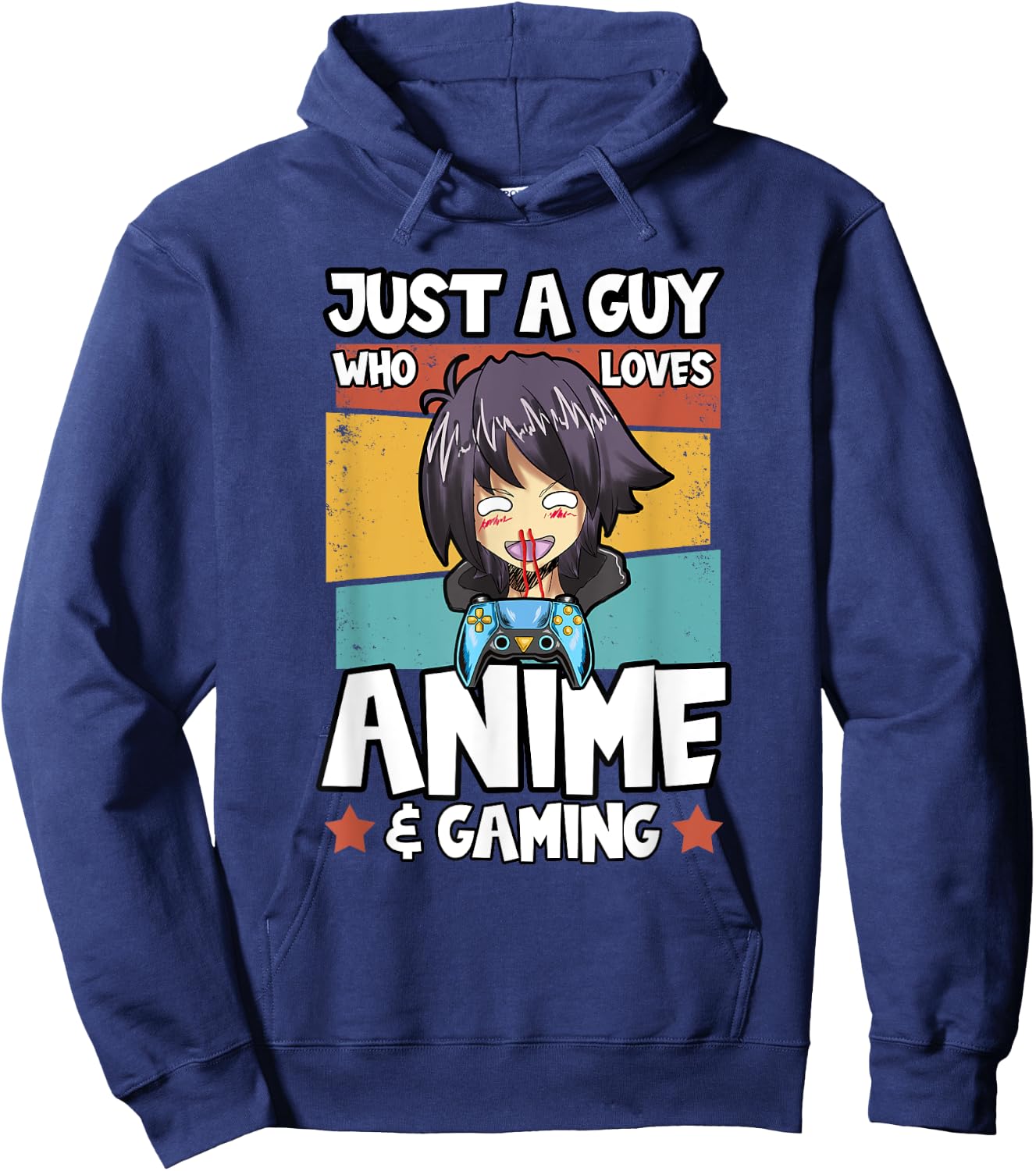 Anime Otaku Weeb Cosplay Merch Funny Gaming Gift Hoodie - Hoodie | Navy