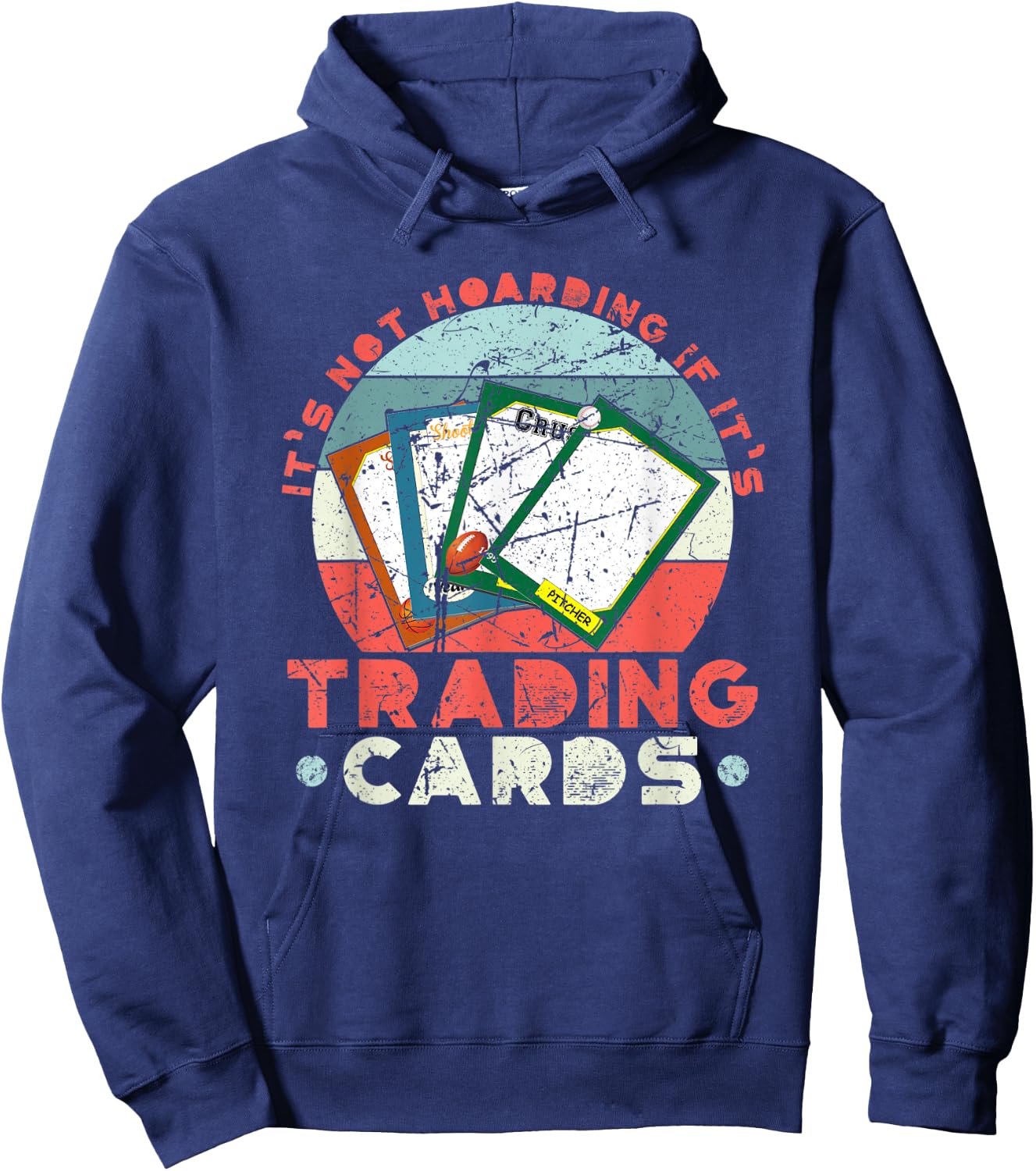 Funny TCG Trading Card Game Collect Deck Building Hoodie - Hoodie | Navy