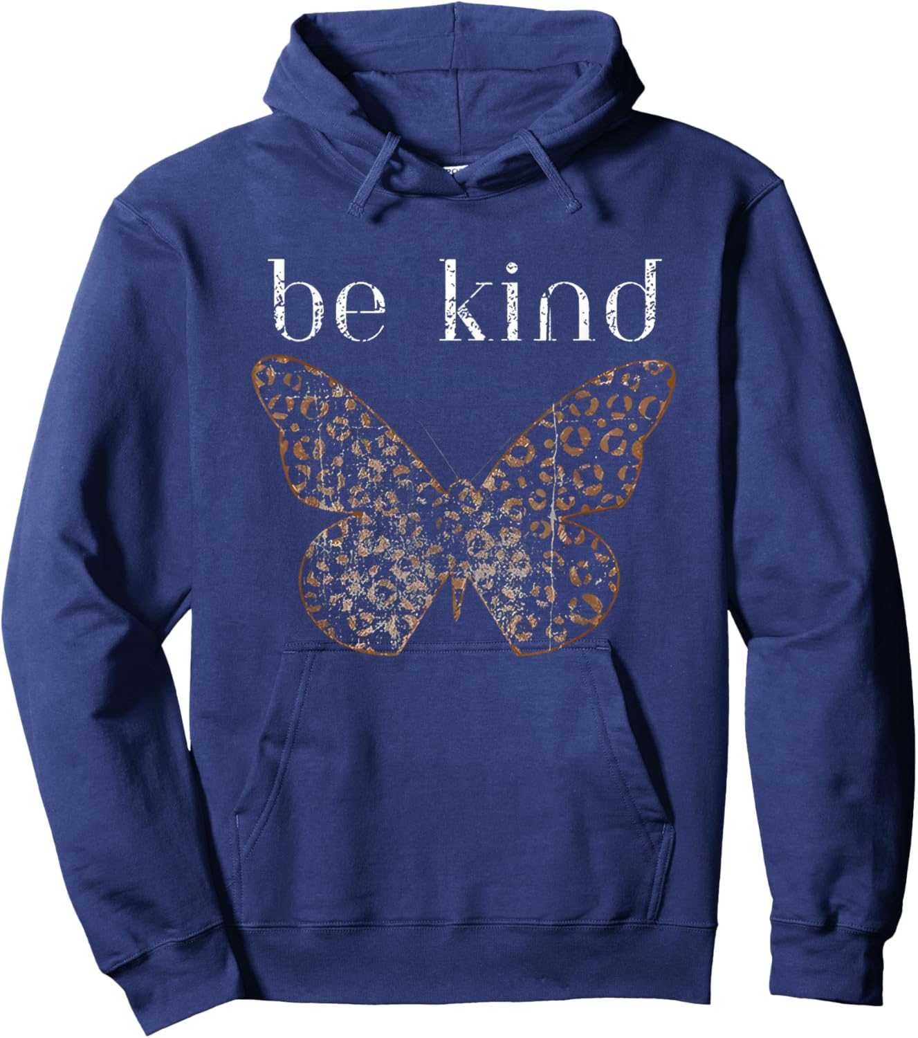 Be Kind Butterfly Hoodie - Hoodie | Navy