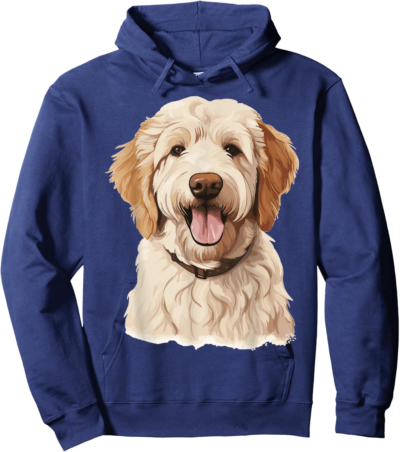 Goldendoodle Dog Breed Pet Cute Graphic Women Kids Hoodie - Hoodie | Navy