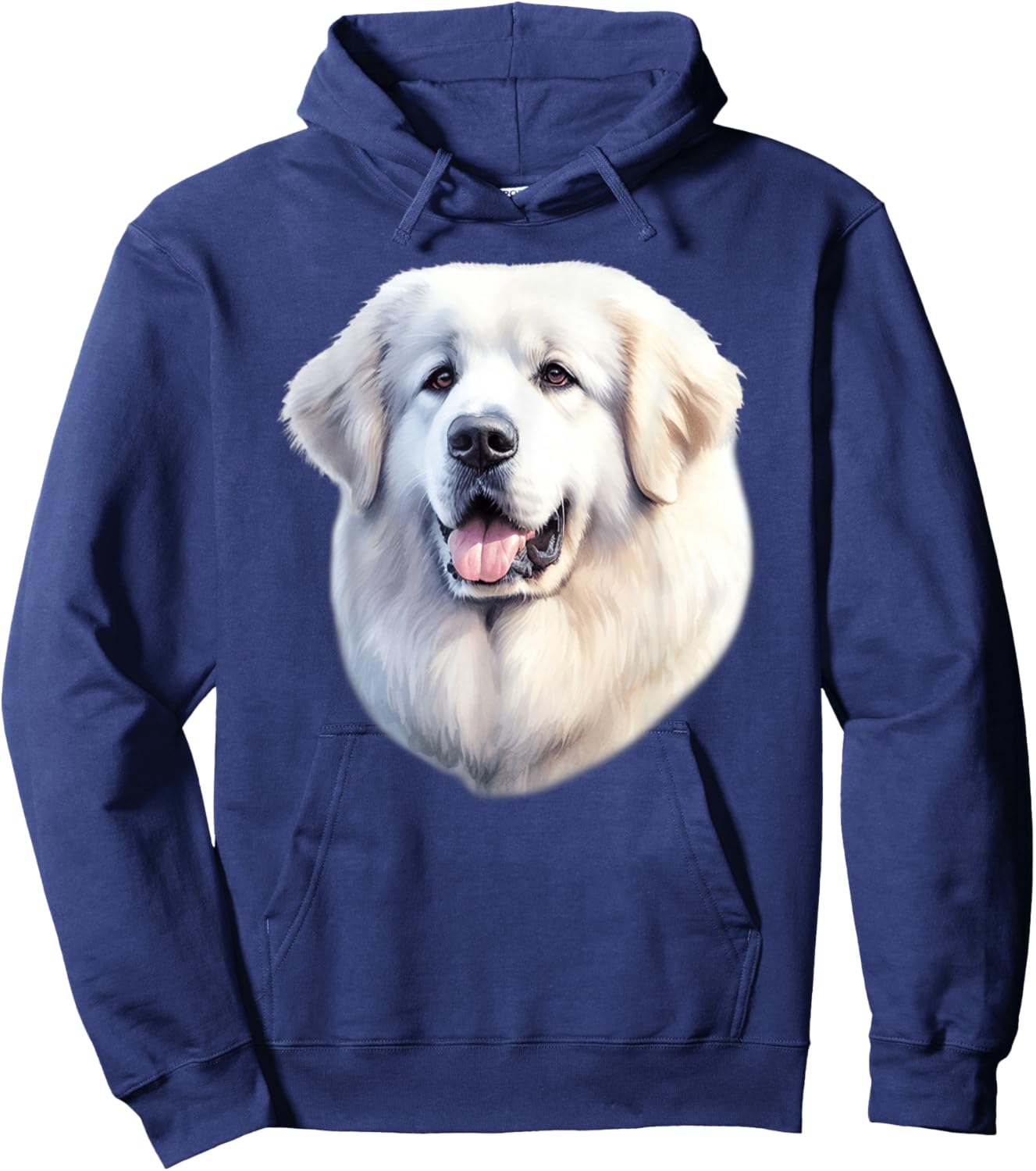 Great Pyrenees Hoodie - Hoodie | Navy