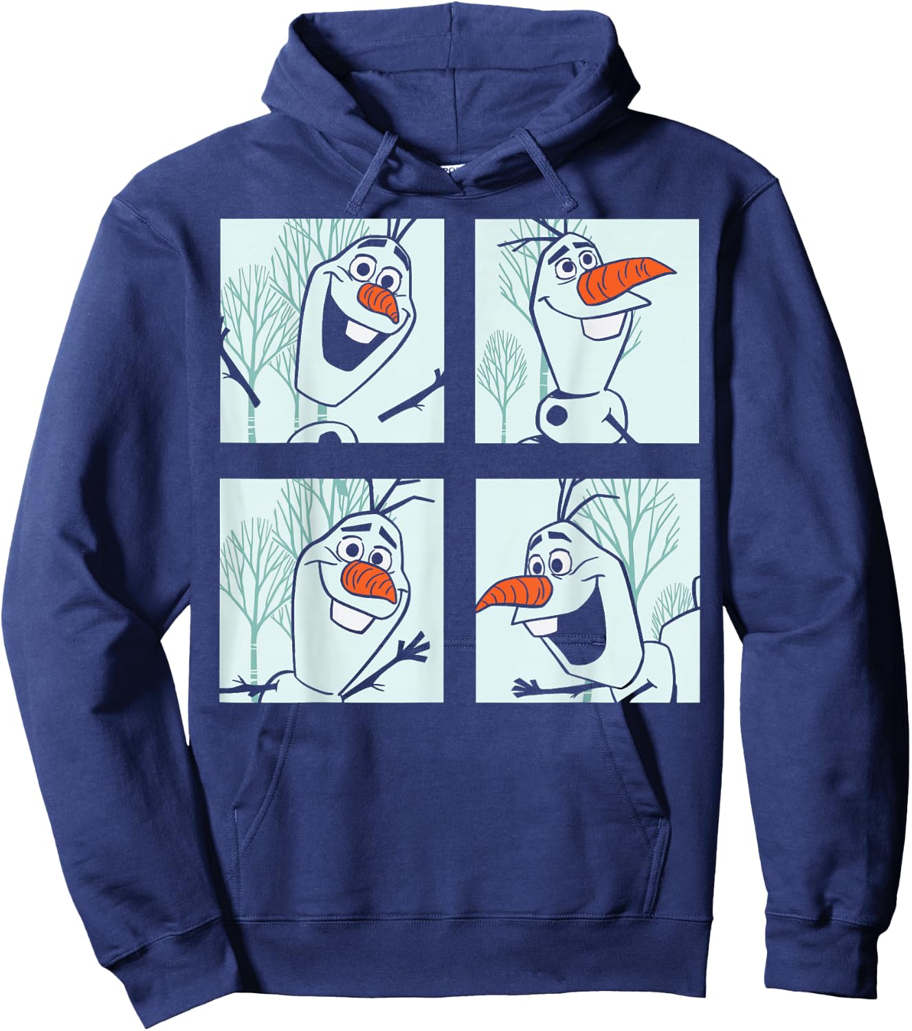 Disney Frozen 2 Olaf Panels Hoodie - Hoodie | Navy