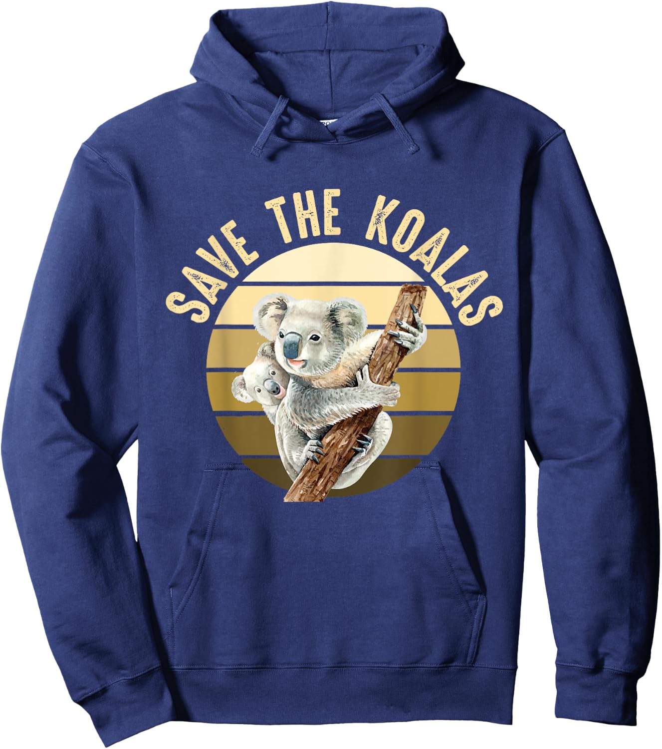 Save the Koalas Koala Koala Bear Australia Rescue Protect Hoodie - Hoodie | Navy