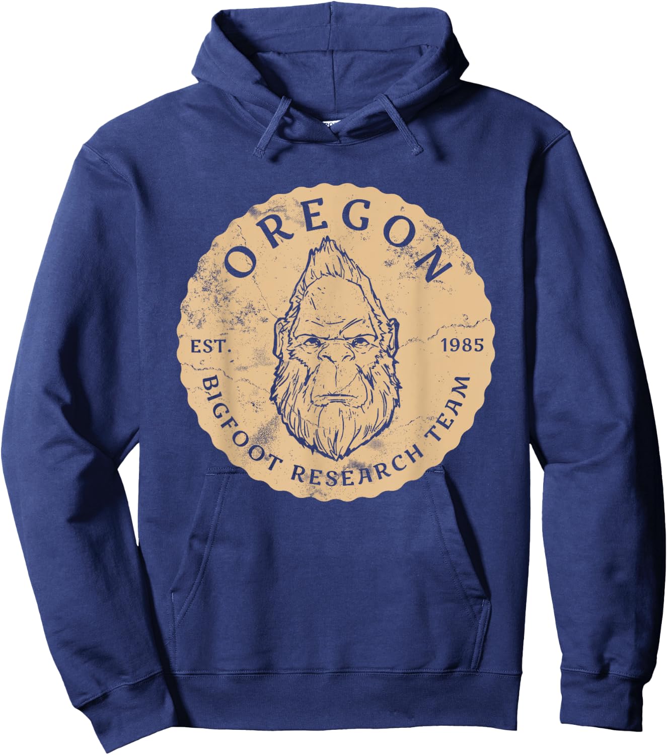 Bigfoot Research Team for Oregon Sasquatch Believers Hoodie - Hoodie | Navy