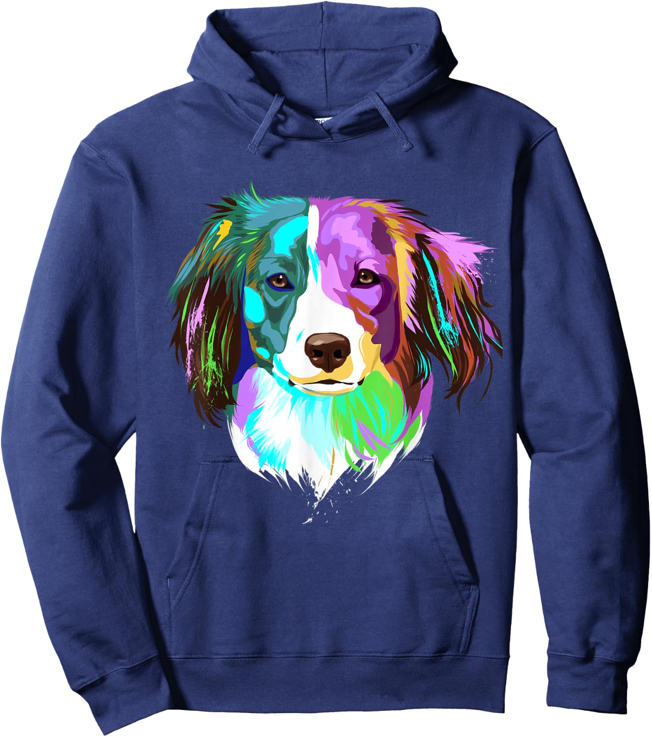 Splash Dog Kooikerhondje Hoodie - Hoodie | Navy