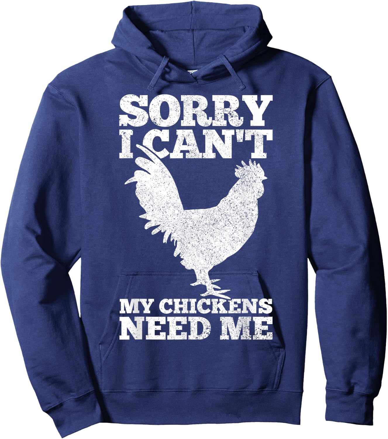 Chicken Mom Dad Funny Poultry Farmer Chicken Lover Gift Hoodie - Hoodie | Navy