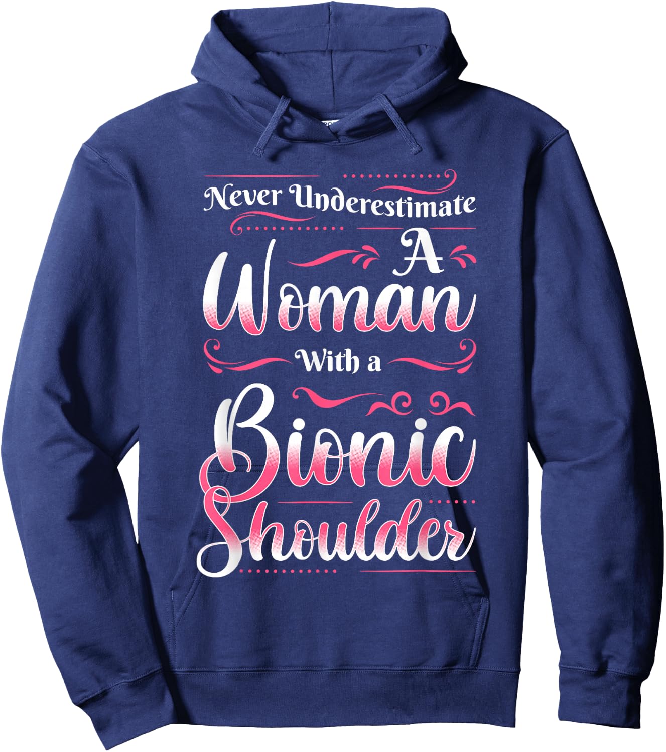 Shoulder Replacement Surgery Joint Glenohumeral Arthroplasty Hoodie - Hoodie | Navy