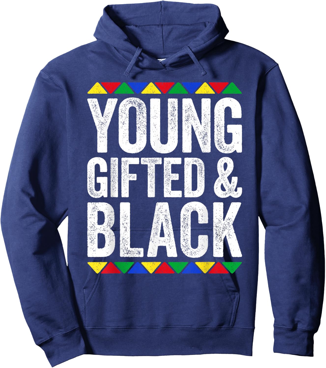 Young Gifted And Black Shirt Black History Month Hoodie - Hoodie | Navy