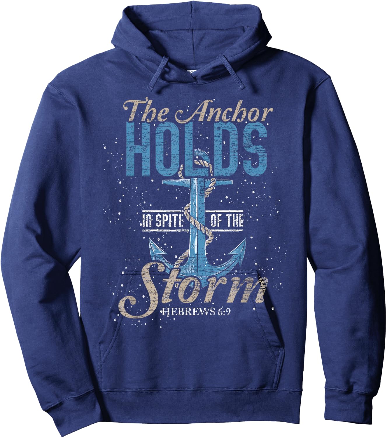 Holy Bible Spiritual Christian Gift Bible Verse Prayer Hoodie - Hoodie | Navy
