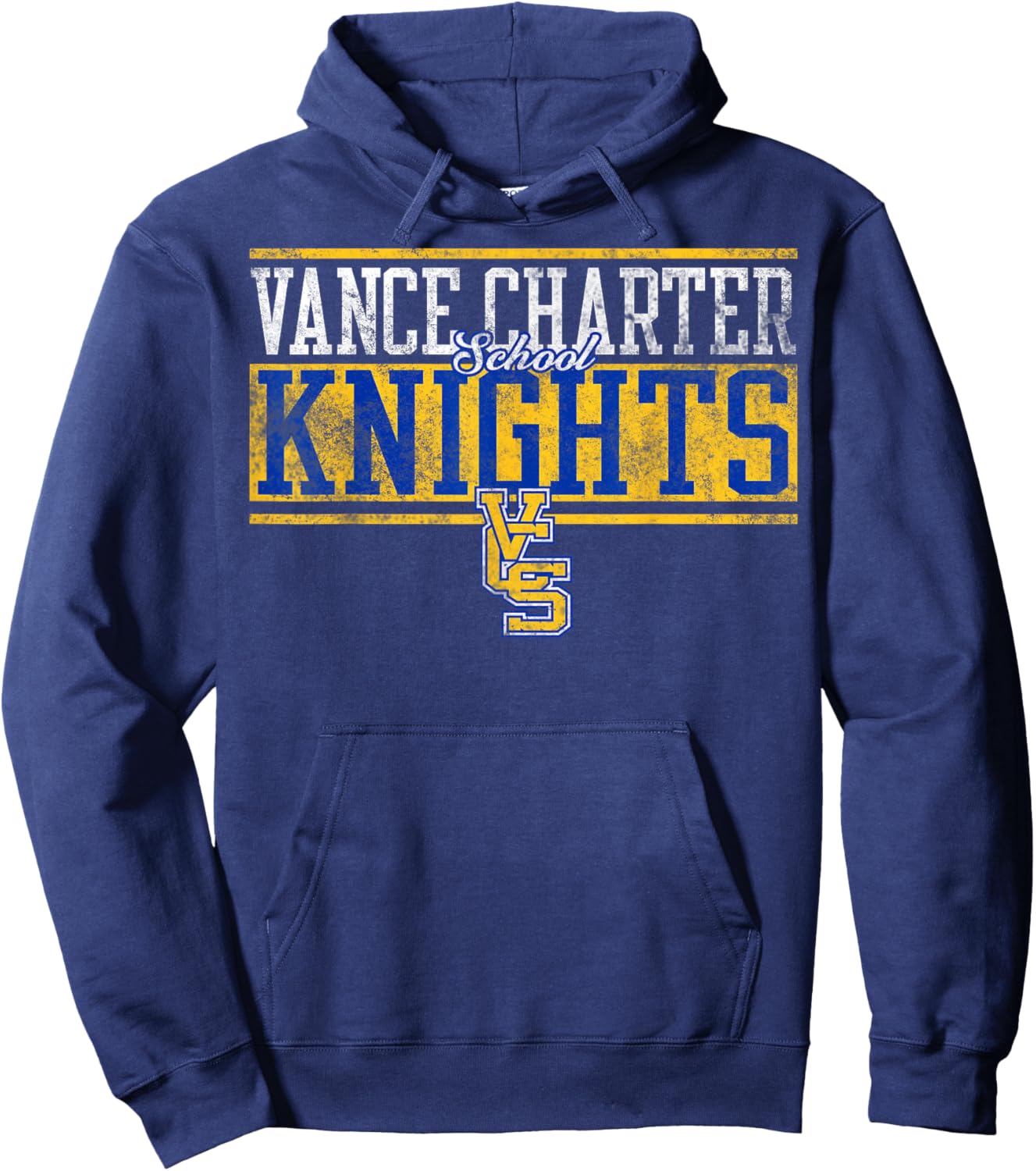 VCS Knights Vintage Knights Icon Hoodie - Hoodie | Navy