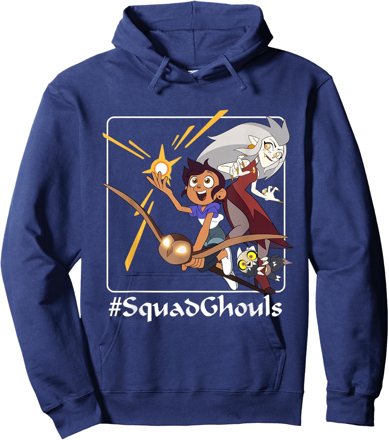Disney Channel The Owl House #SquadGhouls Small Hoodie - Hoodie | Navy