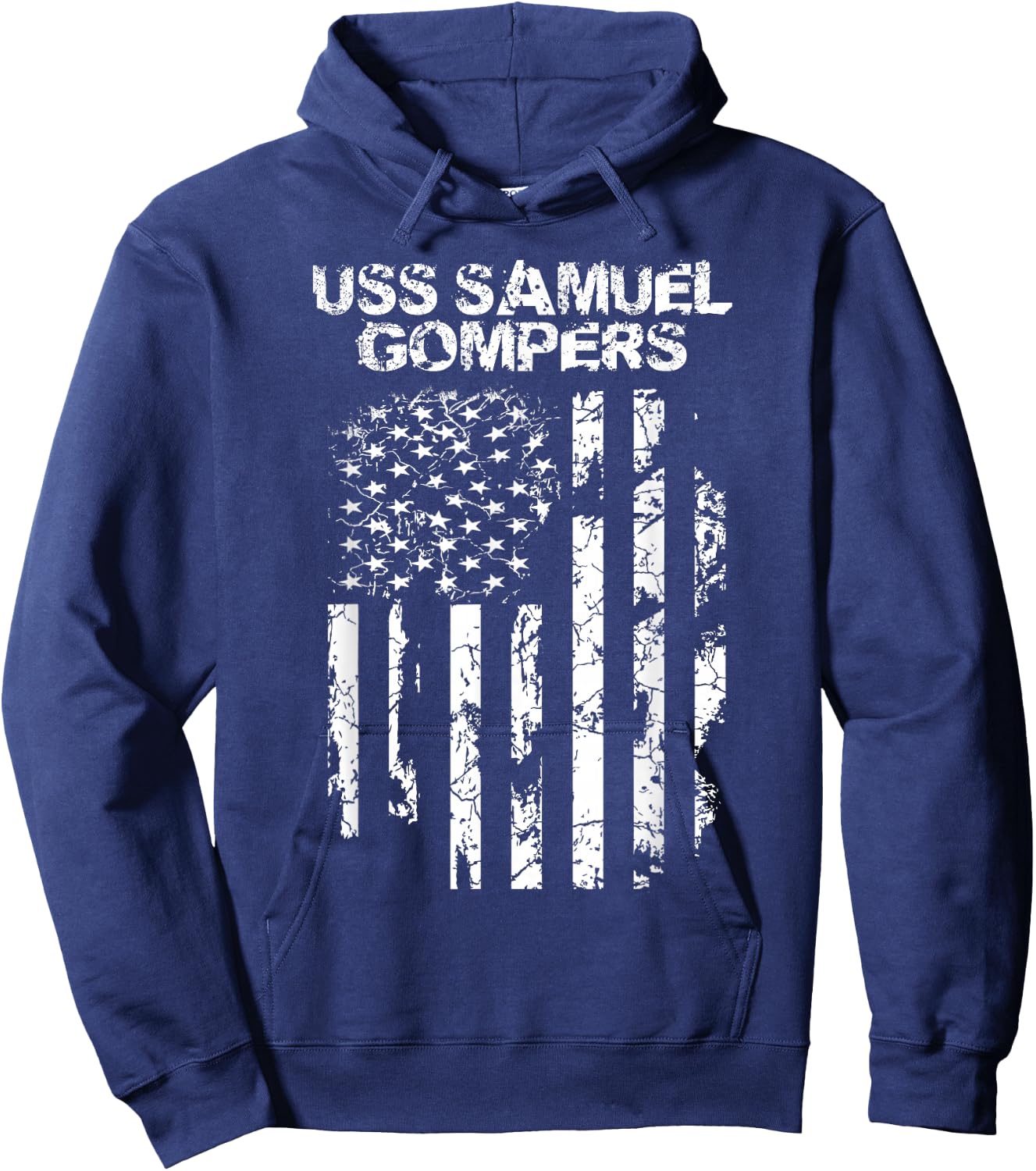 USS Samuel Gompers Veteran Hoodie - Hoodie | Navy