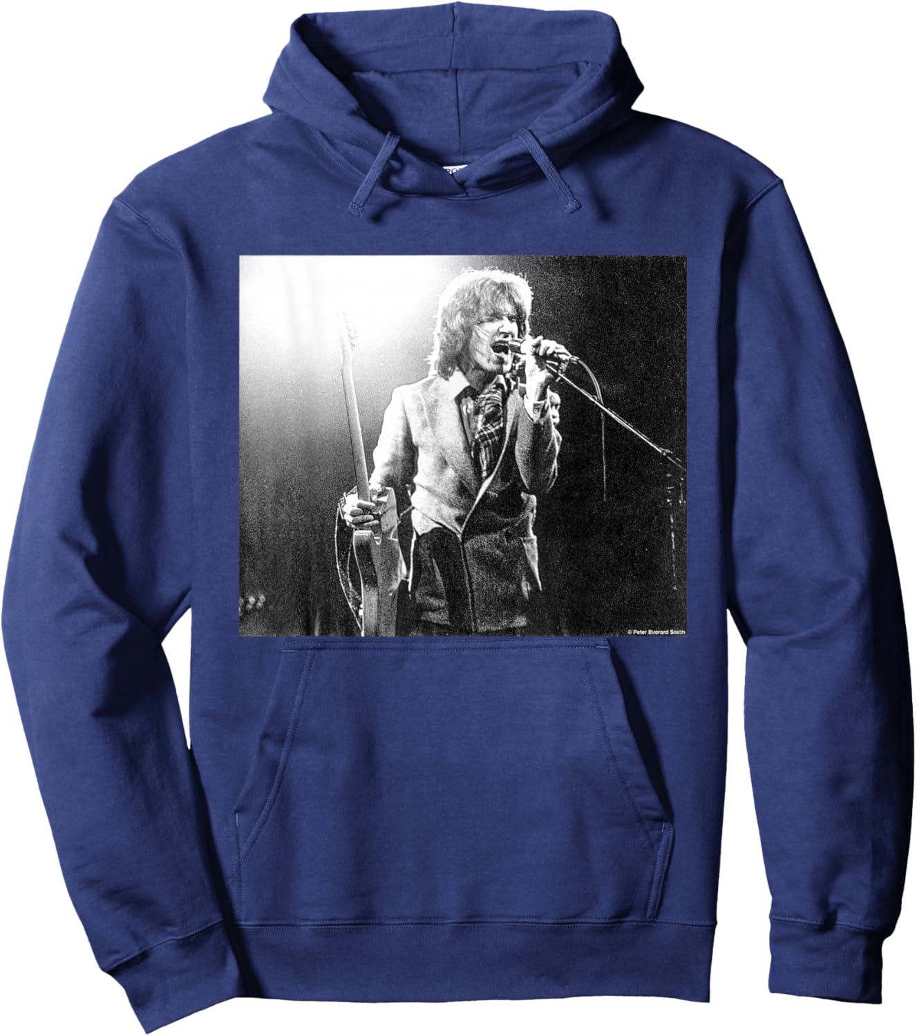Ray Davies Of The Kinks Live By Everard Smith Hoodie - Hoodie | Navy