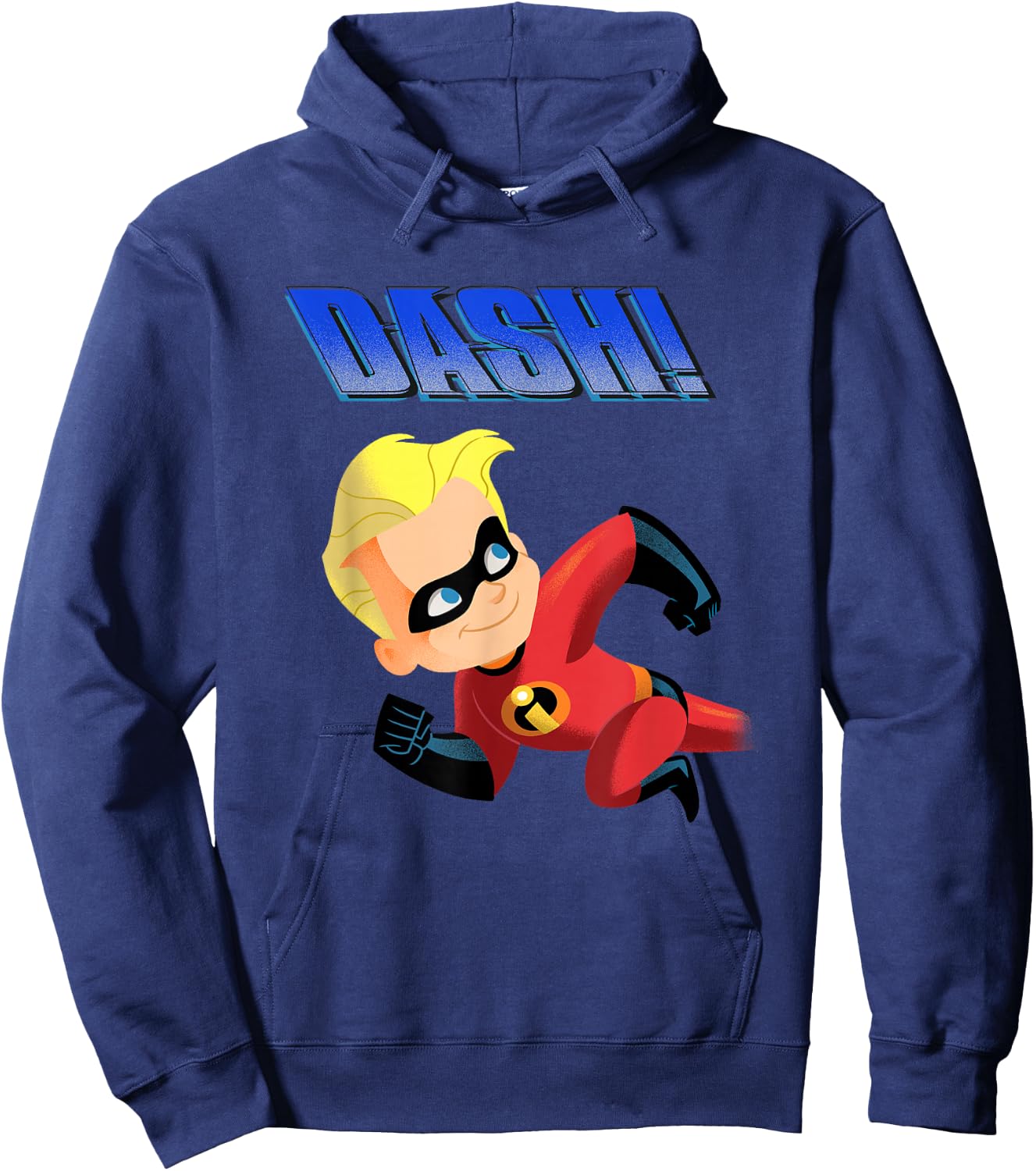 Disney Pixar The Incredibles 2 Dash Fast Big Hero Portrait Hoodie - Hoodie | Navy
