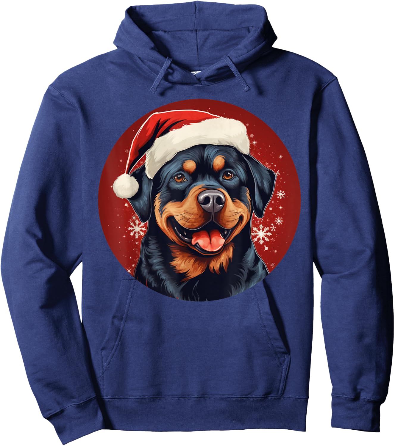 Rottweiler Mom Dad Xmas Gift Rottie Dog Lovers Christmas Women Kids Hoodie - Hoodie | Navy