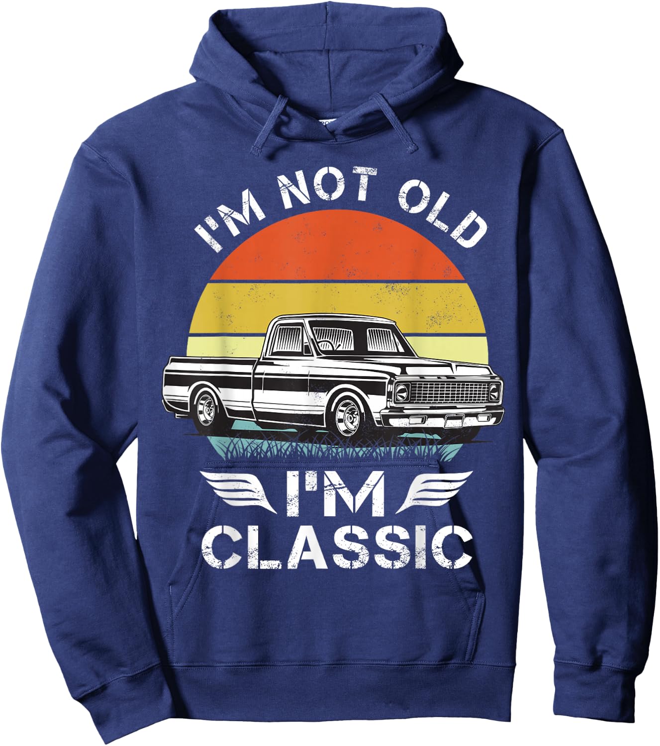 1970 Chevys C10 Hoodie - Hoodie | Navy
