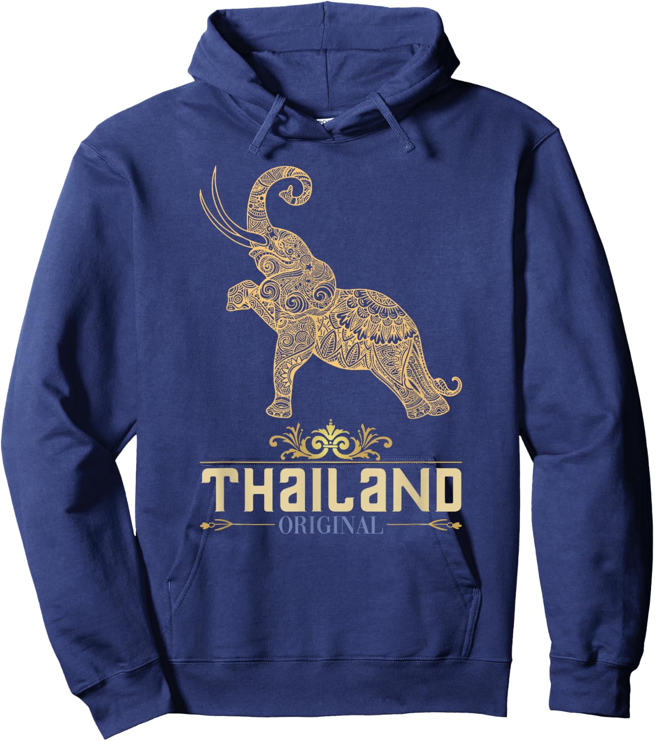 Thailand Lovers Thai Flag Asia Thailand Hoodie - Hoodie | Navy