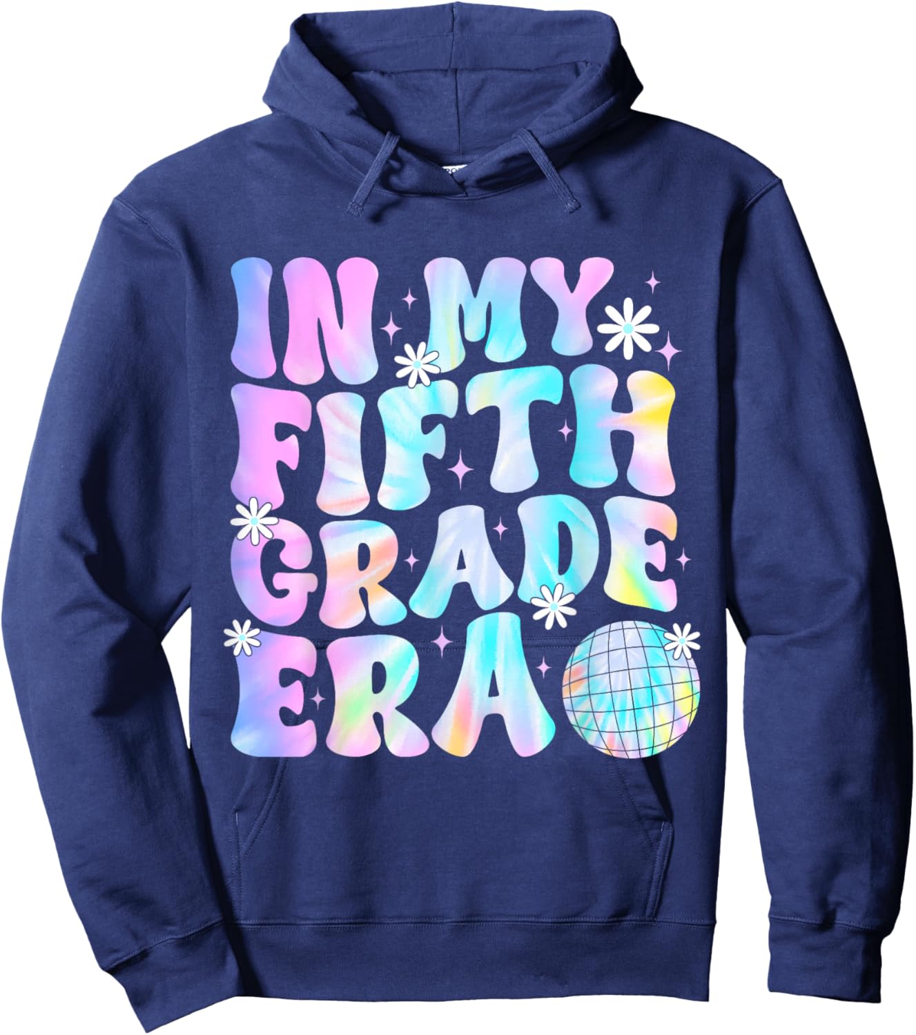 In My Fifth Grade Era Back To School 5th Grade Boys Girls Hoodie - Hoodie | Navy