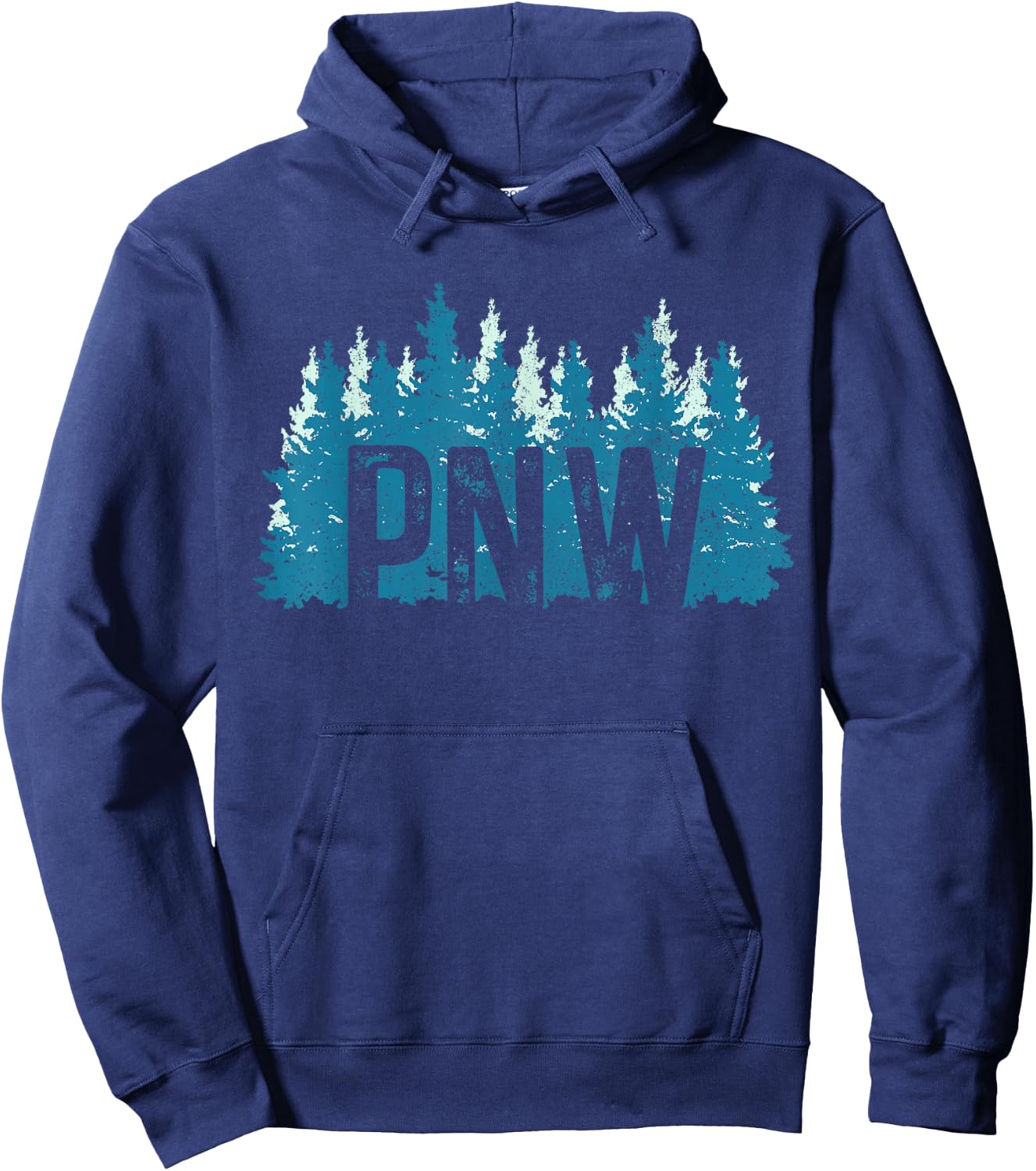 Pacific Northwest PNW Oregon Washington USA America Souvenir Hoodie - Hoodie | Navy