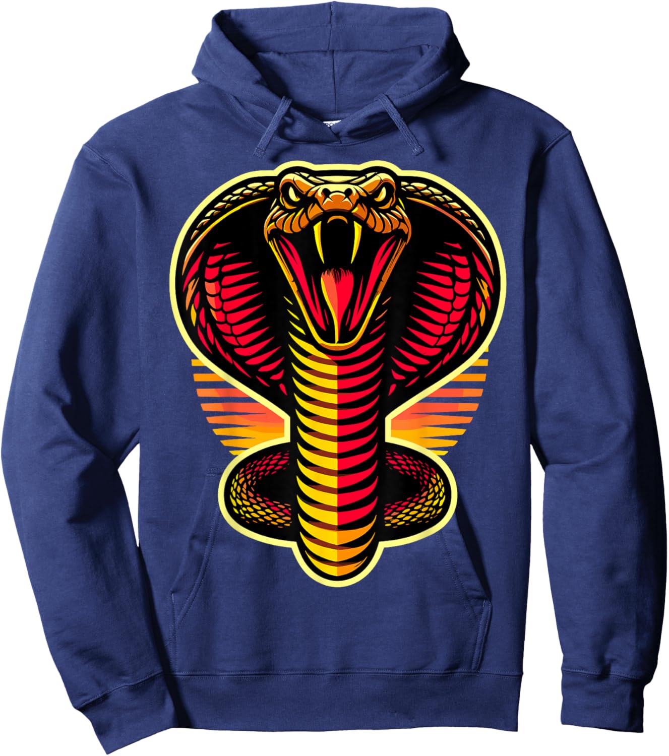 Cobra Snake Hoodie - Hoodie | Navy