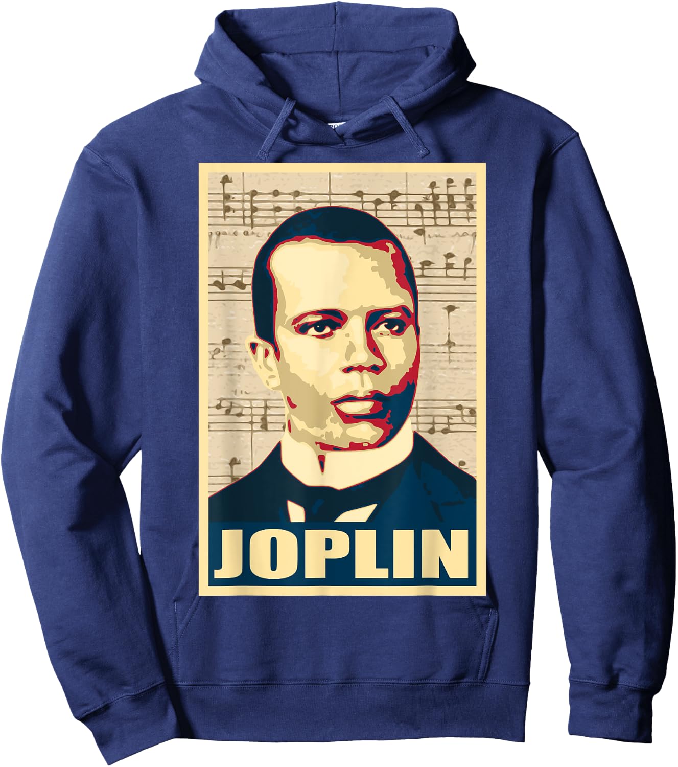 Scott Joplin Classical Music Composer Black History Month Hoodie - Hoodie | Navy