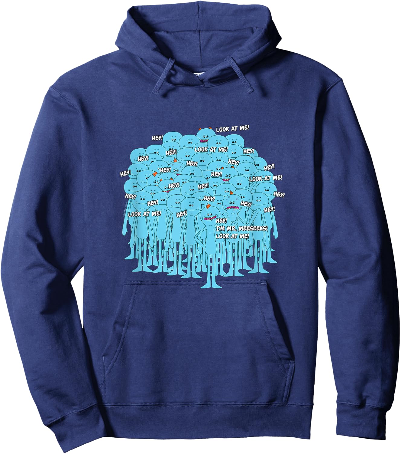 Rick and Morty Meeseeks Hoodie - Hoodie | Navy