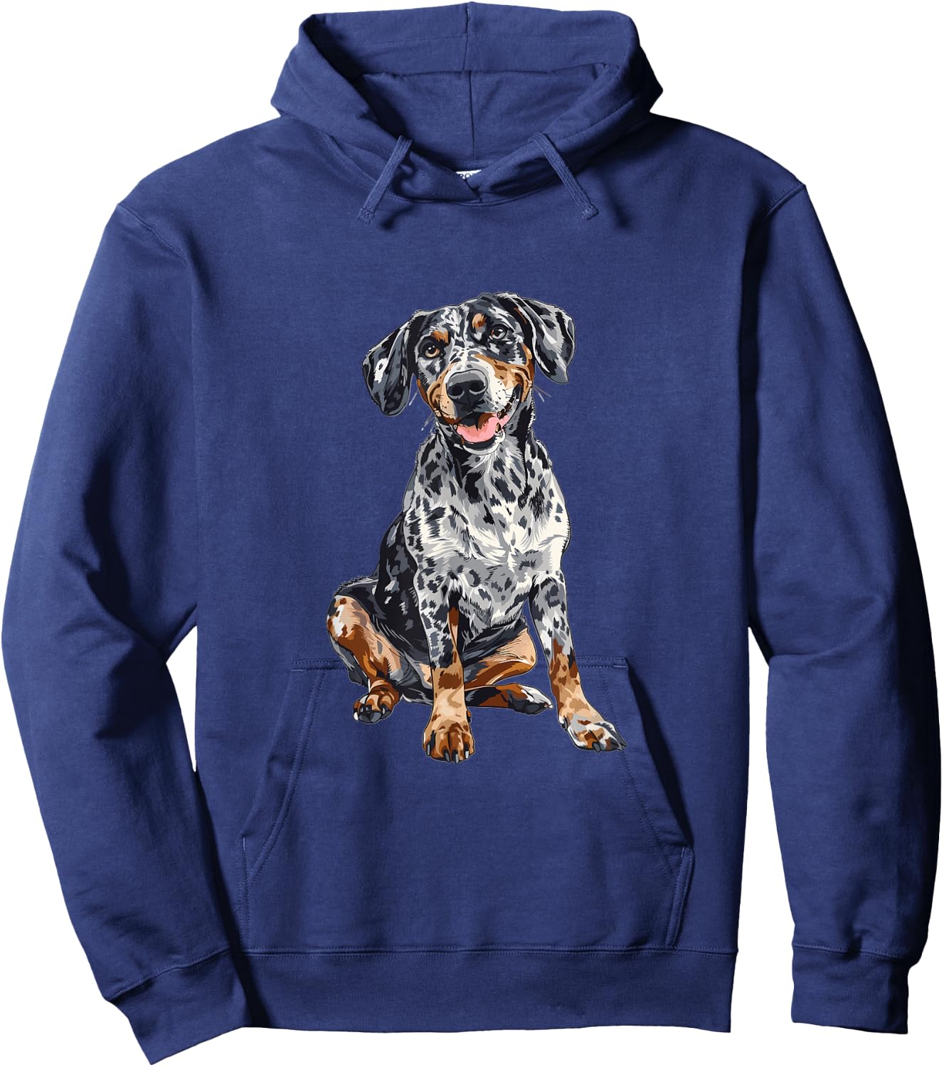 Catahoula Leopard Dog Dog Breed Graphic Hoodie - Hoodie | Navy
