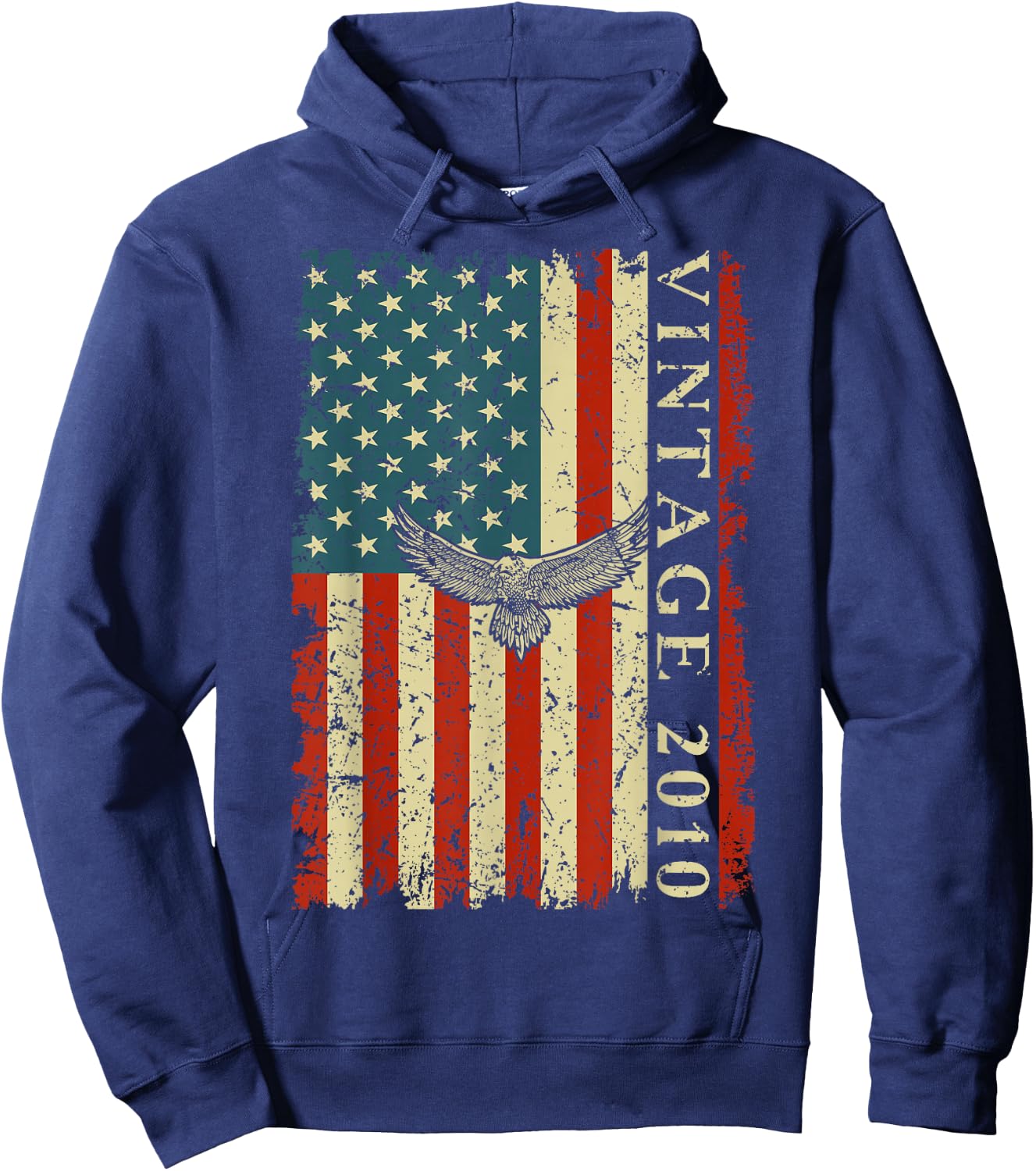 Born in 2010 15 Yr Old Birthday For Granddaughter Grandson Hoodie - Hoodie | Navy