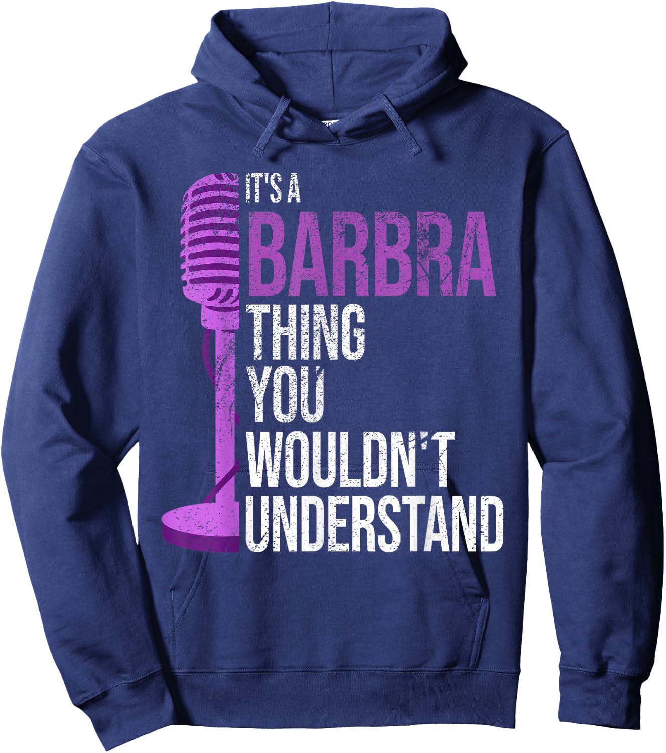It's a Barbra Thing you wouldn't Understand - Funny Barbra Hoodie - Hoodie | Navy