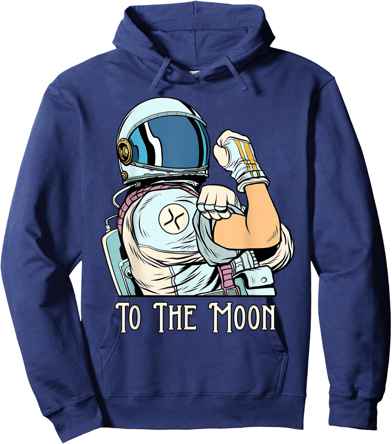 Crypto Currency Talk Link Fun Ripple XRP We Can Do It Merch Hoodie - Hoodie | Navy