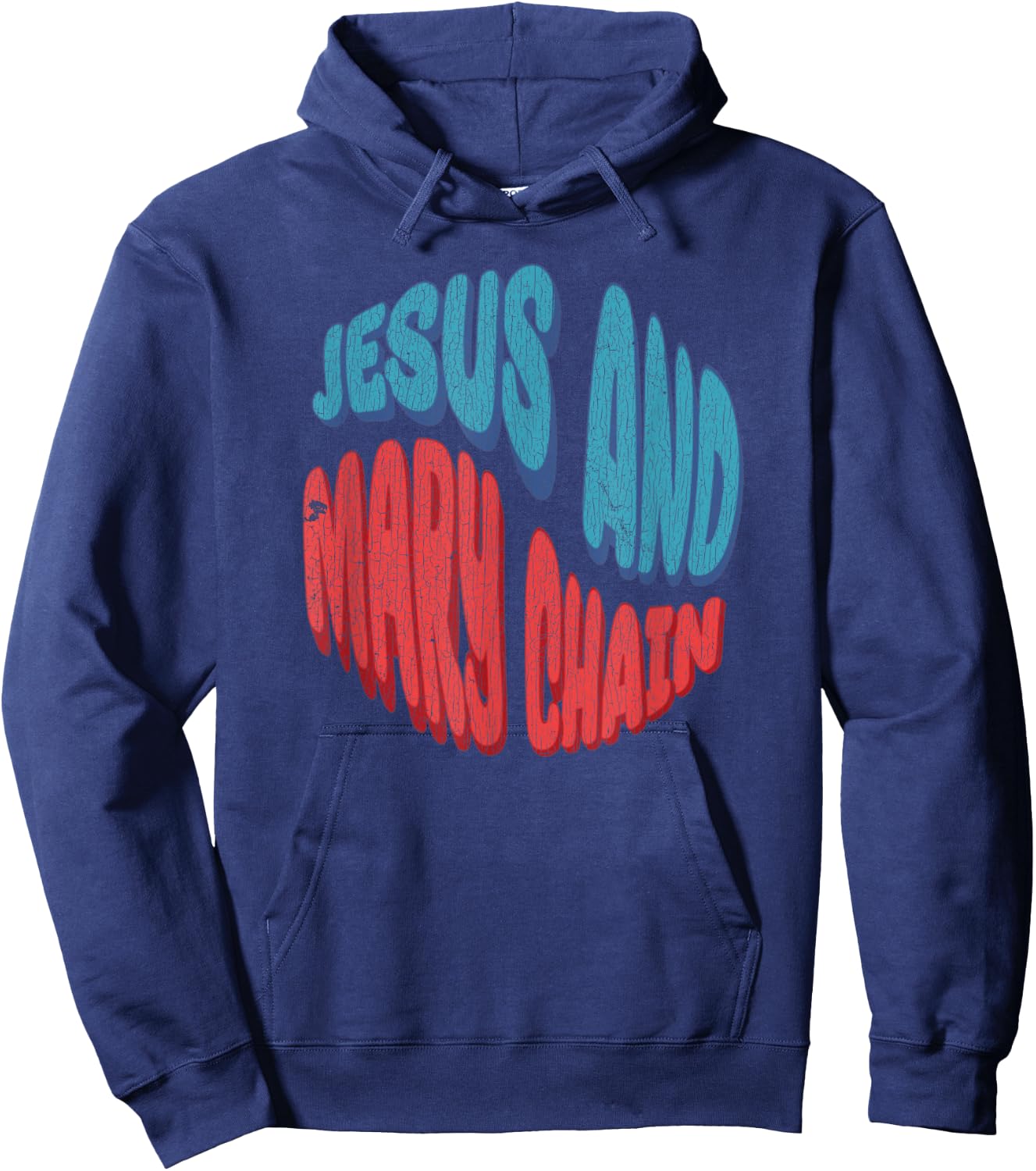 Vintage Jesus And Mary Chain Hoodie - Hoodie | Navy