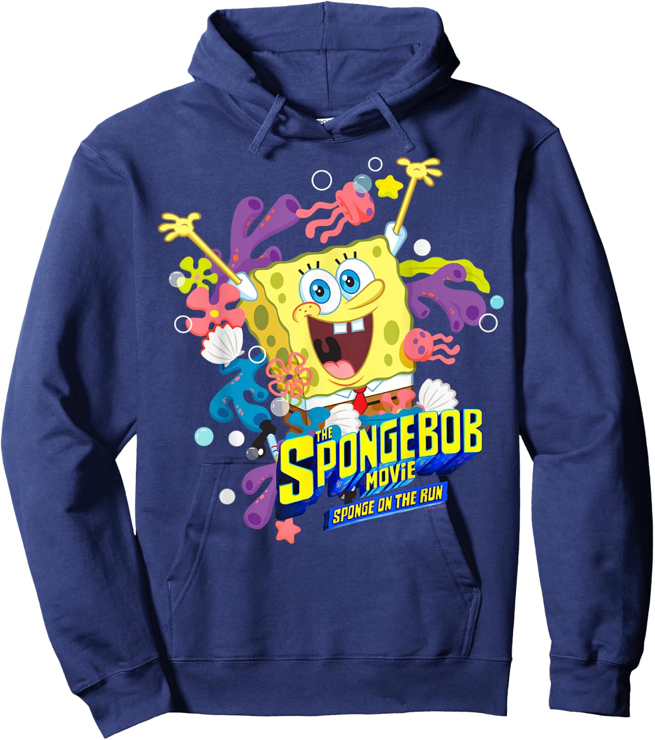 SpongeBob SquarePants: Sponge On The Run Portrait Hoodie - Hoodie | Navy