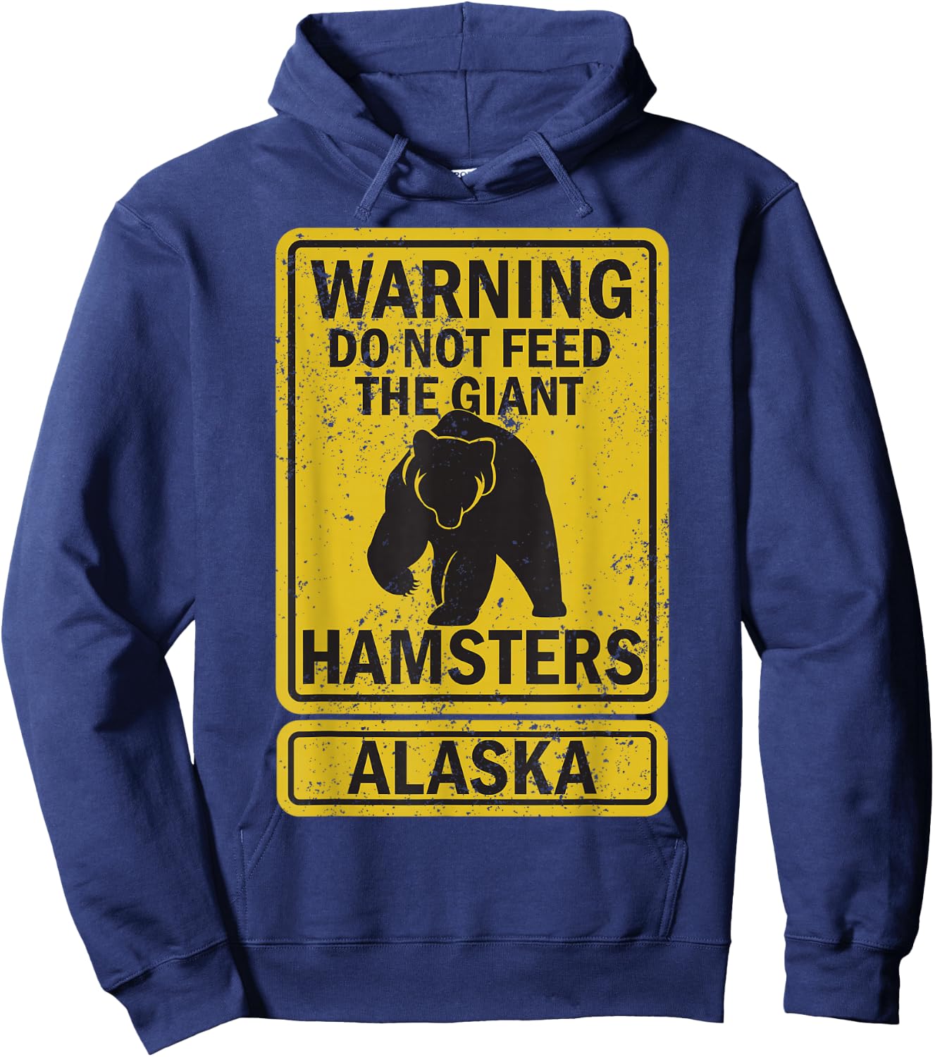 Funny Alaska Grizzly Brown Kodiak Bear Gift Women Hoodie - Hoodie | Navy