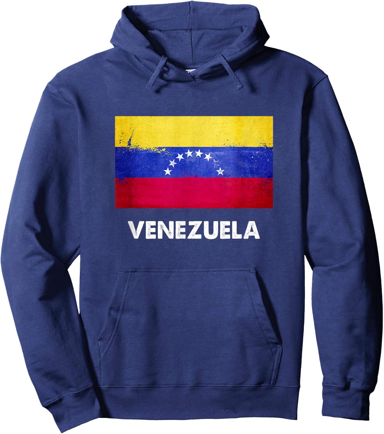 Venezuela Flag Jersey | Venezuela Hoodie - Hoodie | Navy