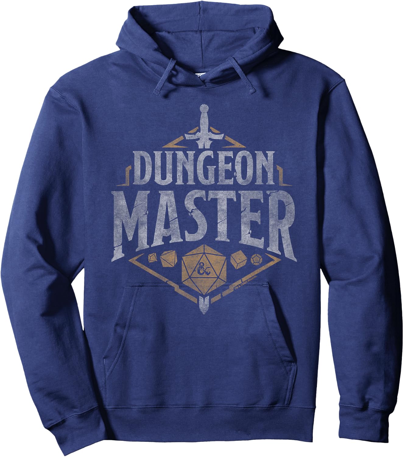 Dungeons & Dragons Dungeon Master Hoodie - Hoodie | Navy