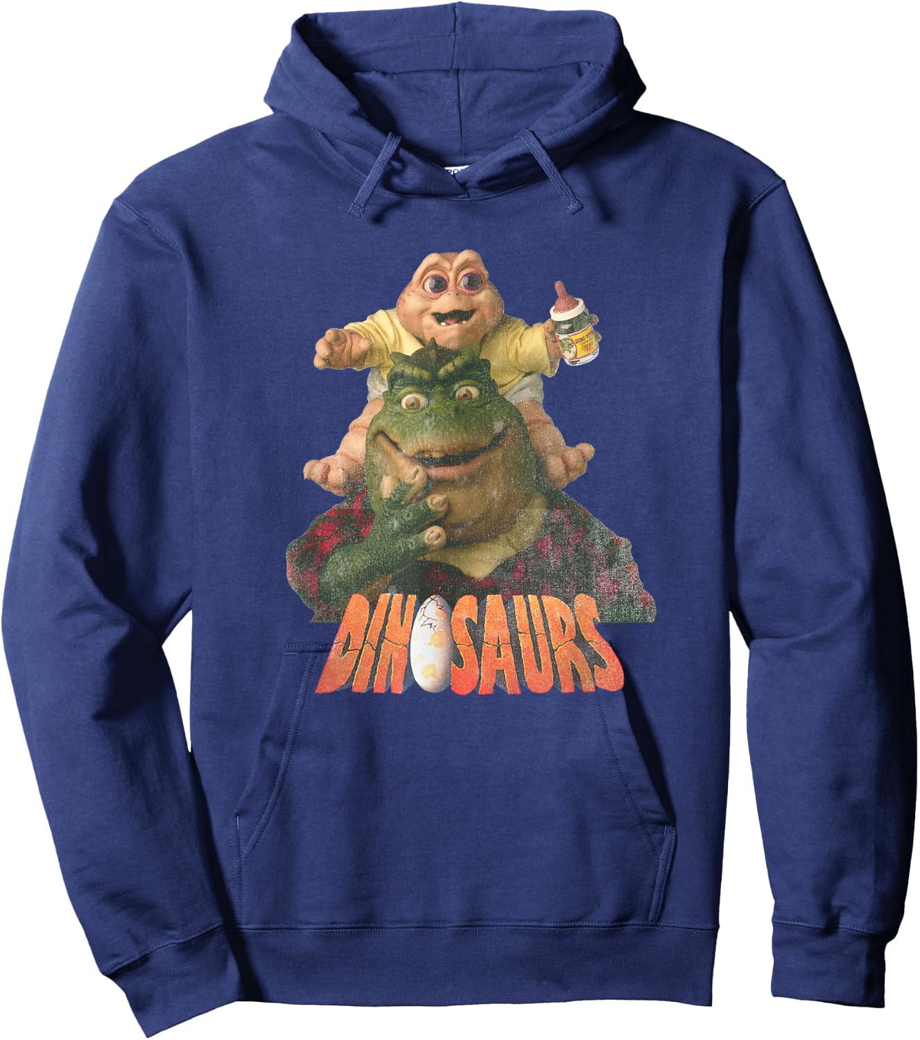 Dinosaurs Earl and Baby Hoodie - Hoodie | Navy