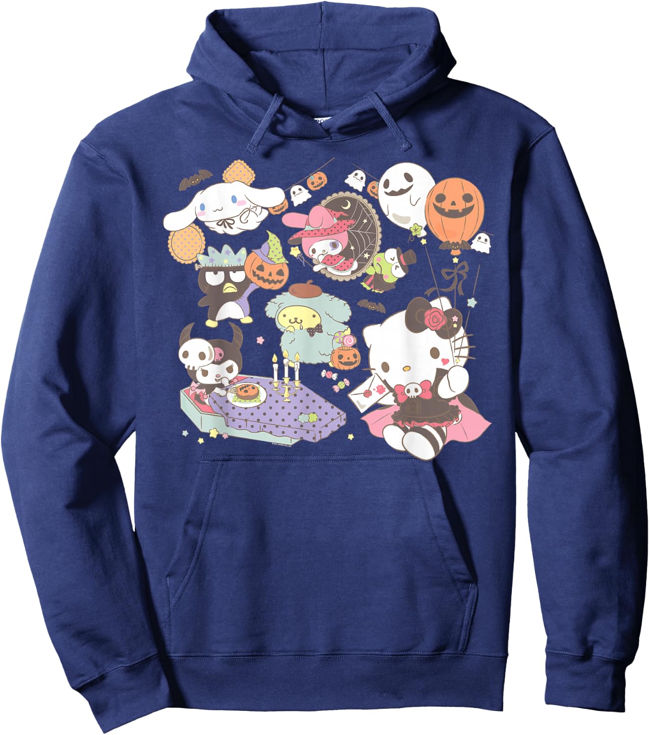 Sanrio Characters Costume Party Halloween Hoodie - Hoodie | Navy