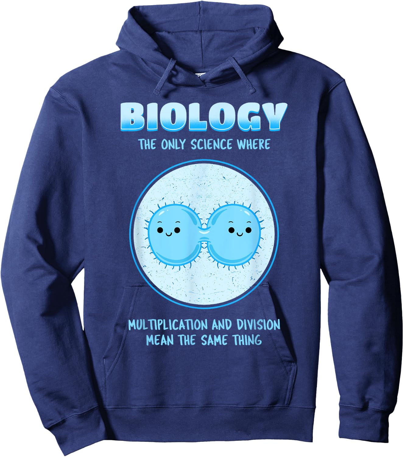 Biology Major Teacher Student Science Geek Biologist Men Women Girls Kids Hoodie - Hoodie | Navy