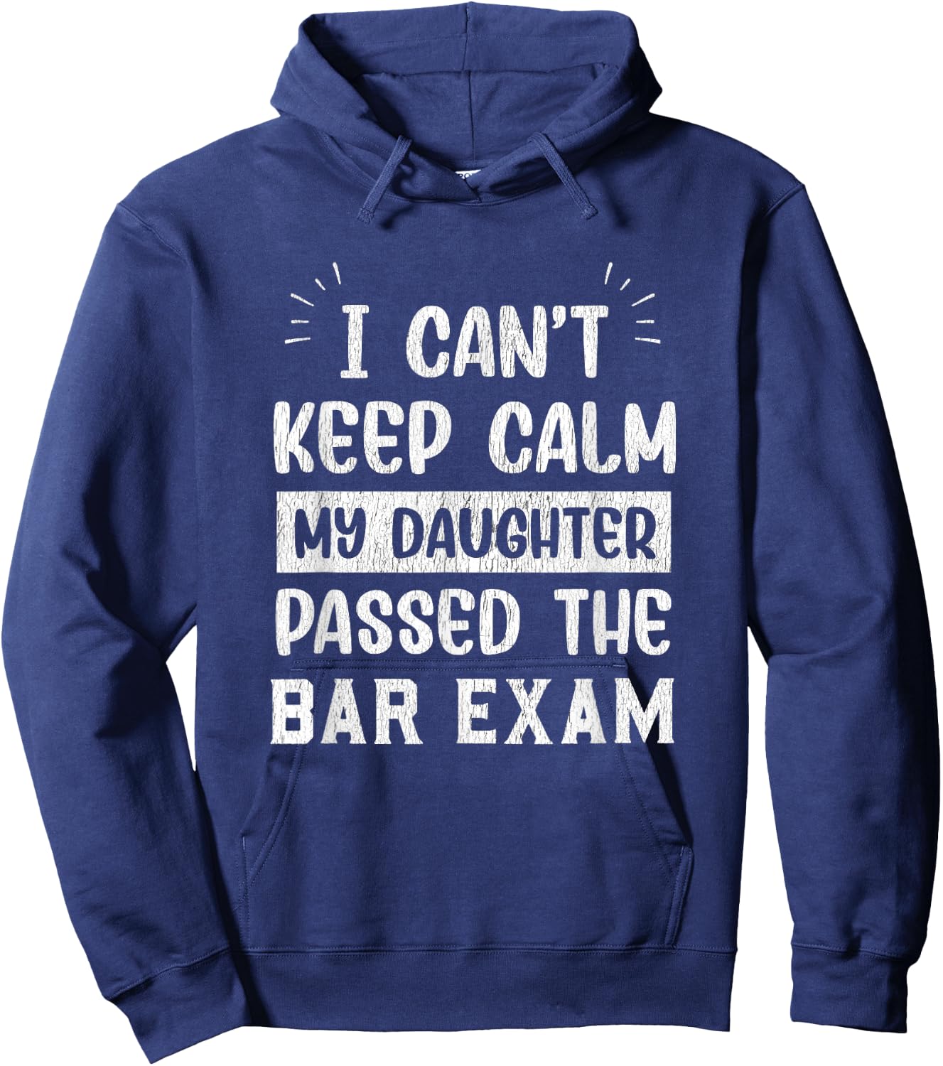 I Can't Keep Calm Bar Exam Passer Hoodie - Hoodie | Navy