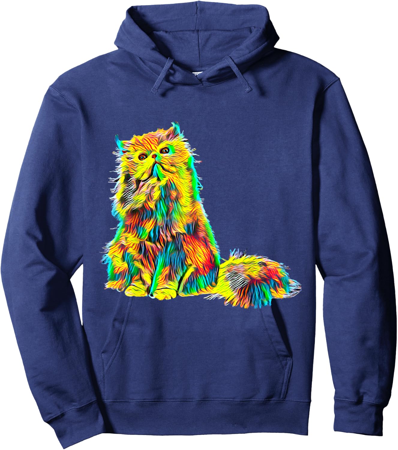 Persian Cat Women Girls Kids Hoodie - Hoodie | Navy
