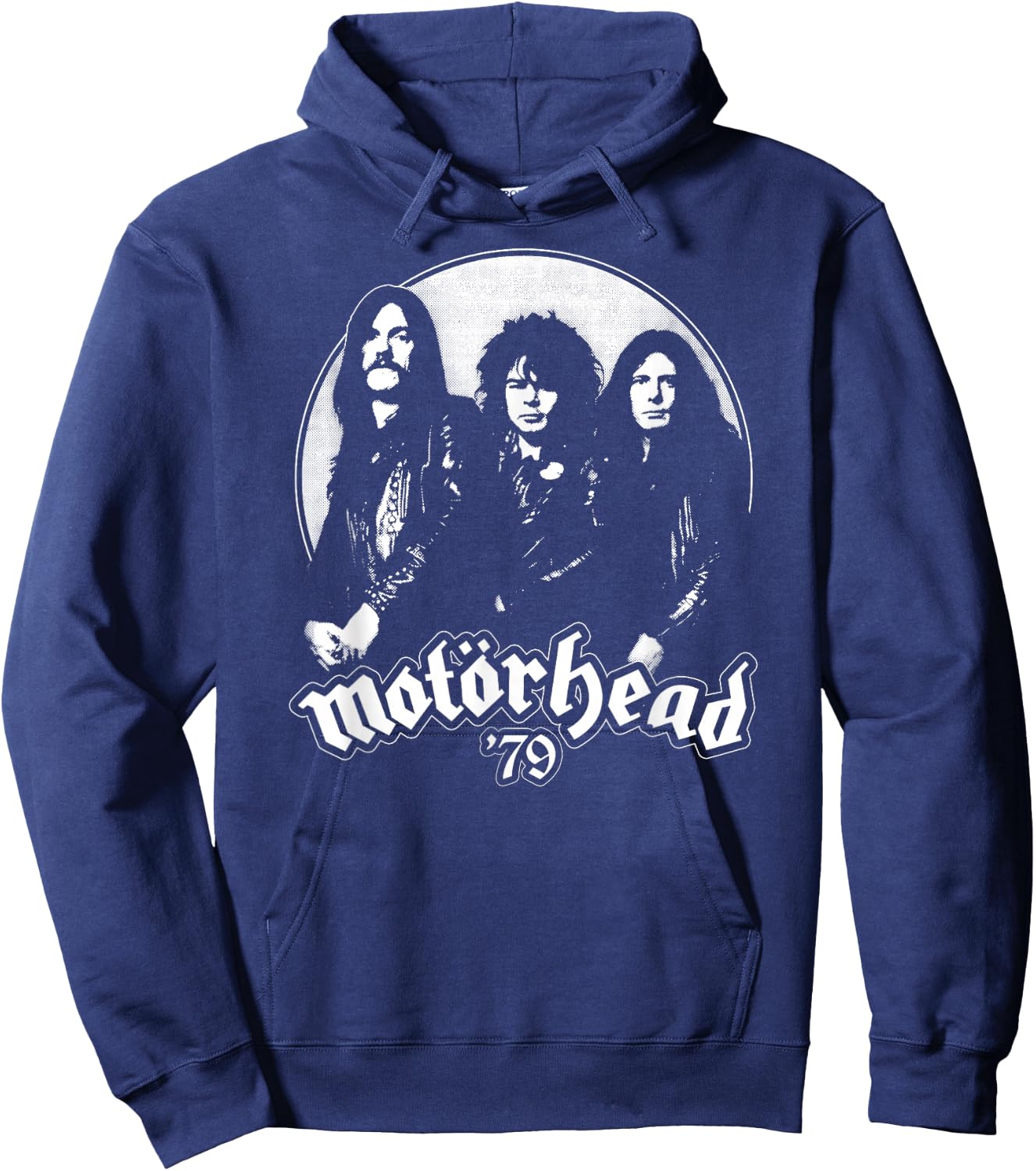 Motörhead - '79 Circle Photo Hoodie - Hoodie | Navy