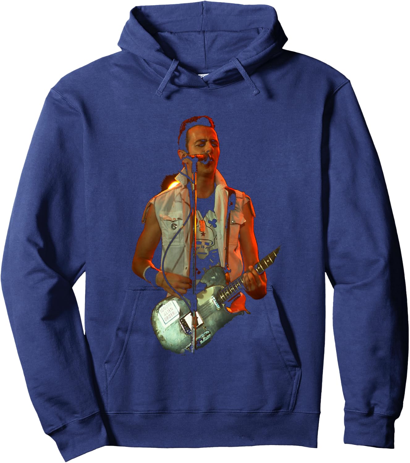 TV Times Joe Strummer The Clash Live Hoodie - Hoodie | Navy
