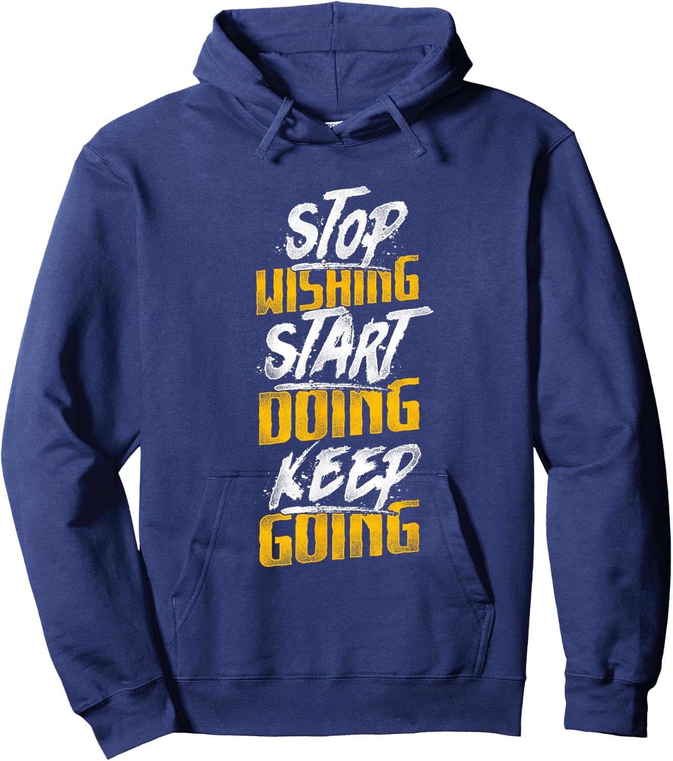 Fitness Motivation Inspirational Quote Fitness Hoodie - Hoodie | Navy