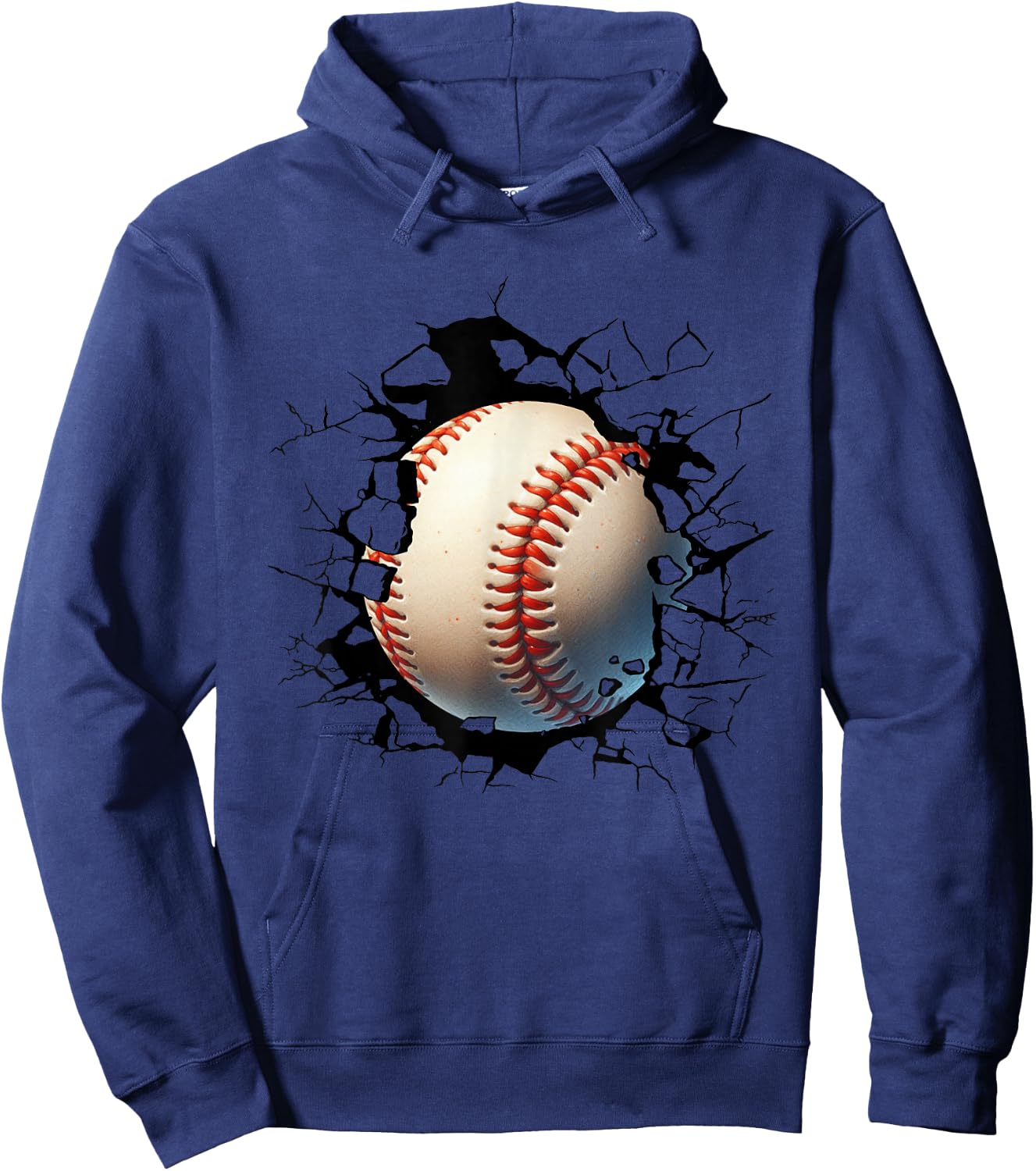 Baseball Hoodie - Hoodie | Navy