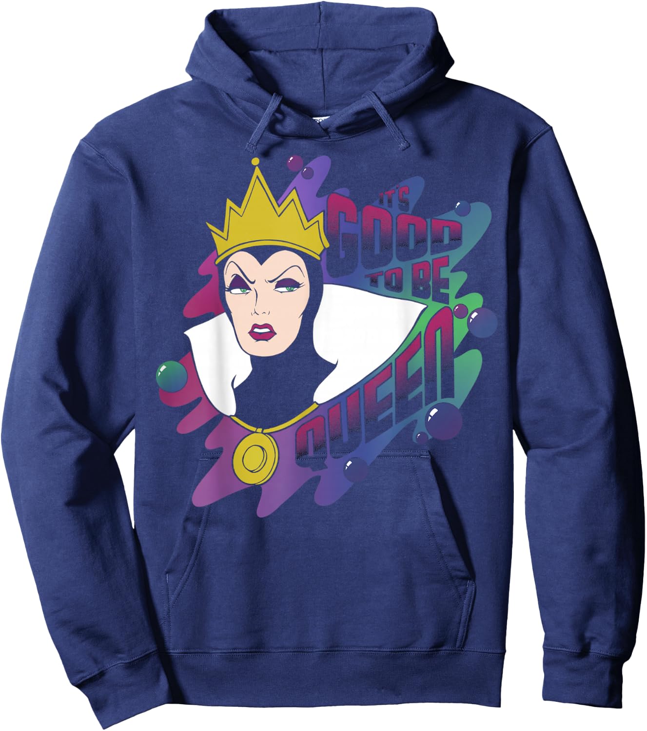 Disney Snow White Evil Queen Good to Be Queen Hoodie - Hoodie | Navy