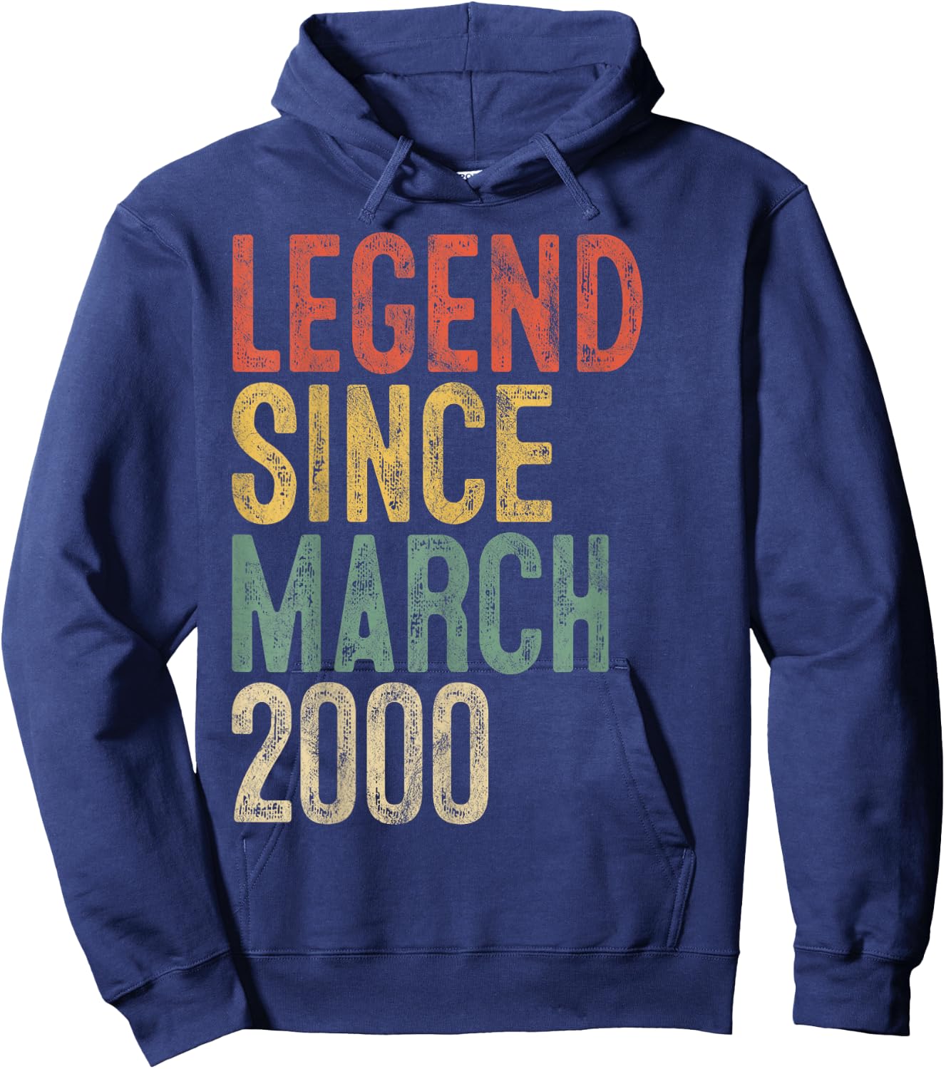 Legend 2000 25th Birthday Gifts Women 25 Year Old Hoodie - Hoodie | Navy