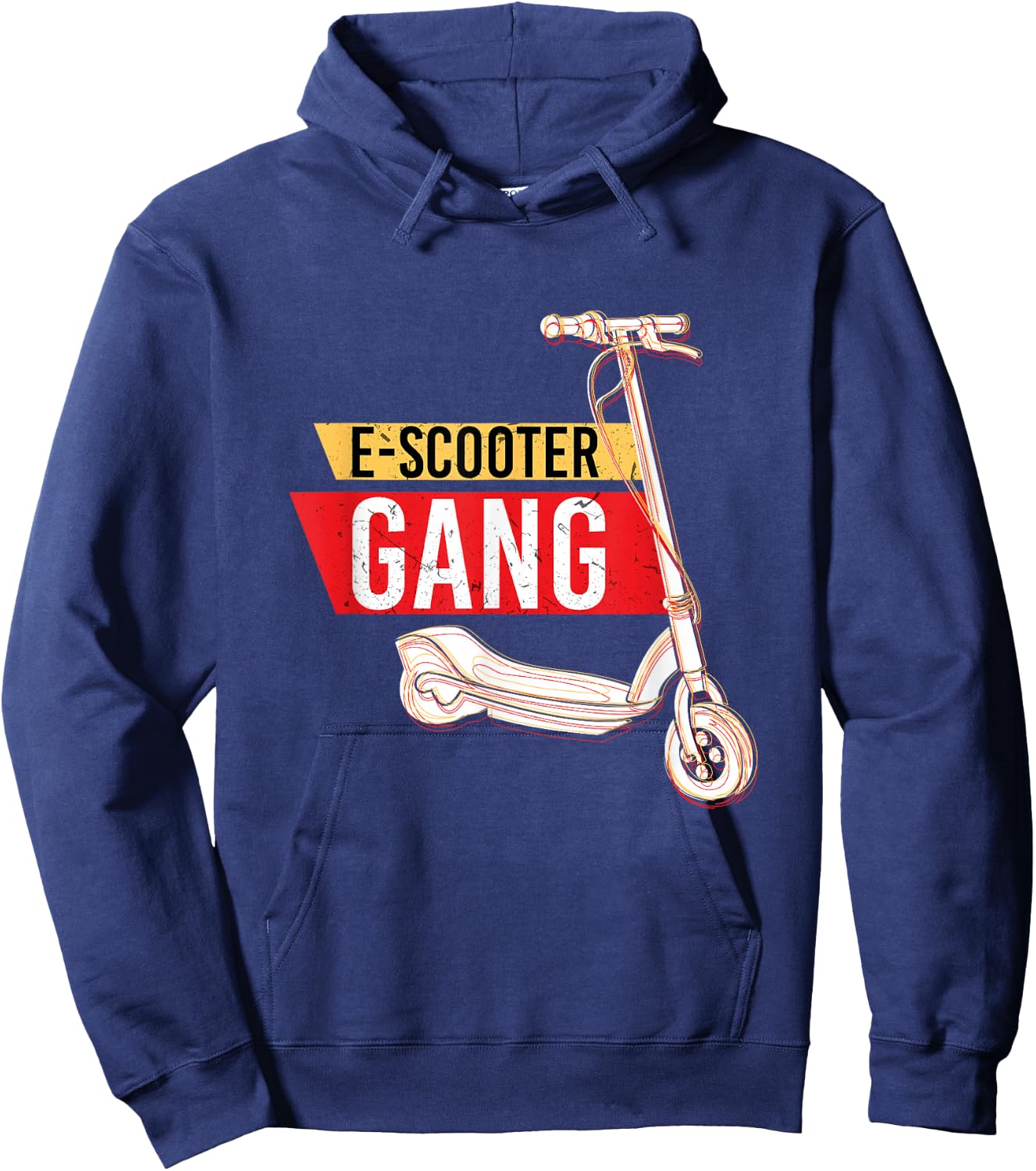 E-Scooter Gang I Scooter Rider Electric Scooter Kickscooter Hoodie - Hoodie | Navy