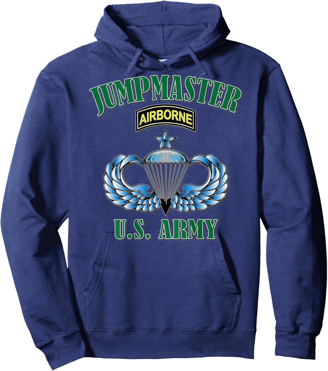 Jumpmaster- Senior Wings (Back Design) Hoodie - Hoodie | Navy