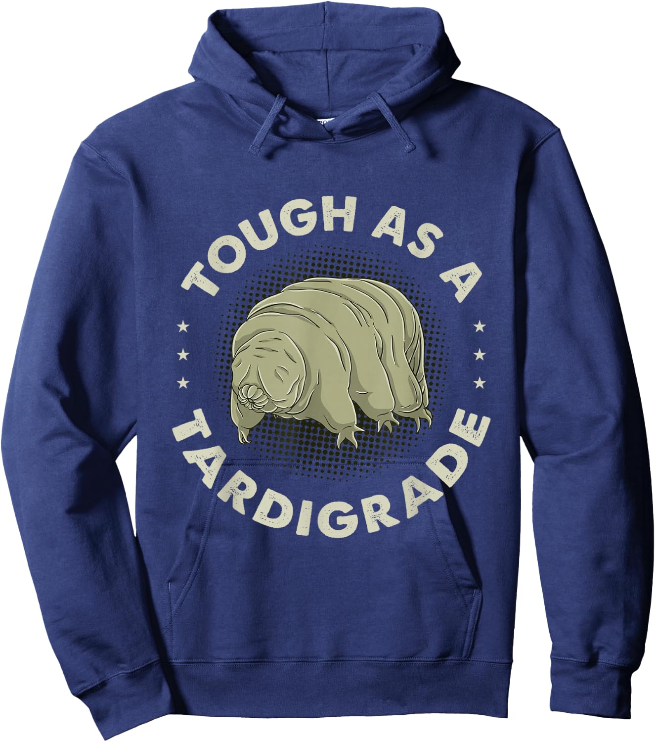 Tough As A Tardigrade Water Bear Hoodie - Hoodie | Navy