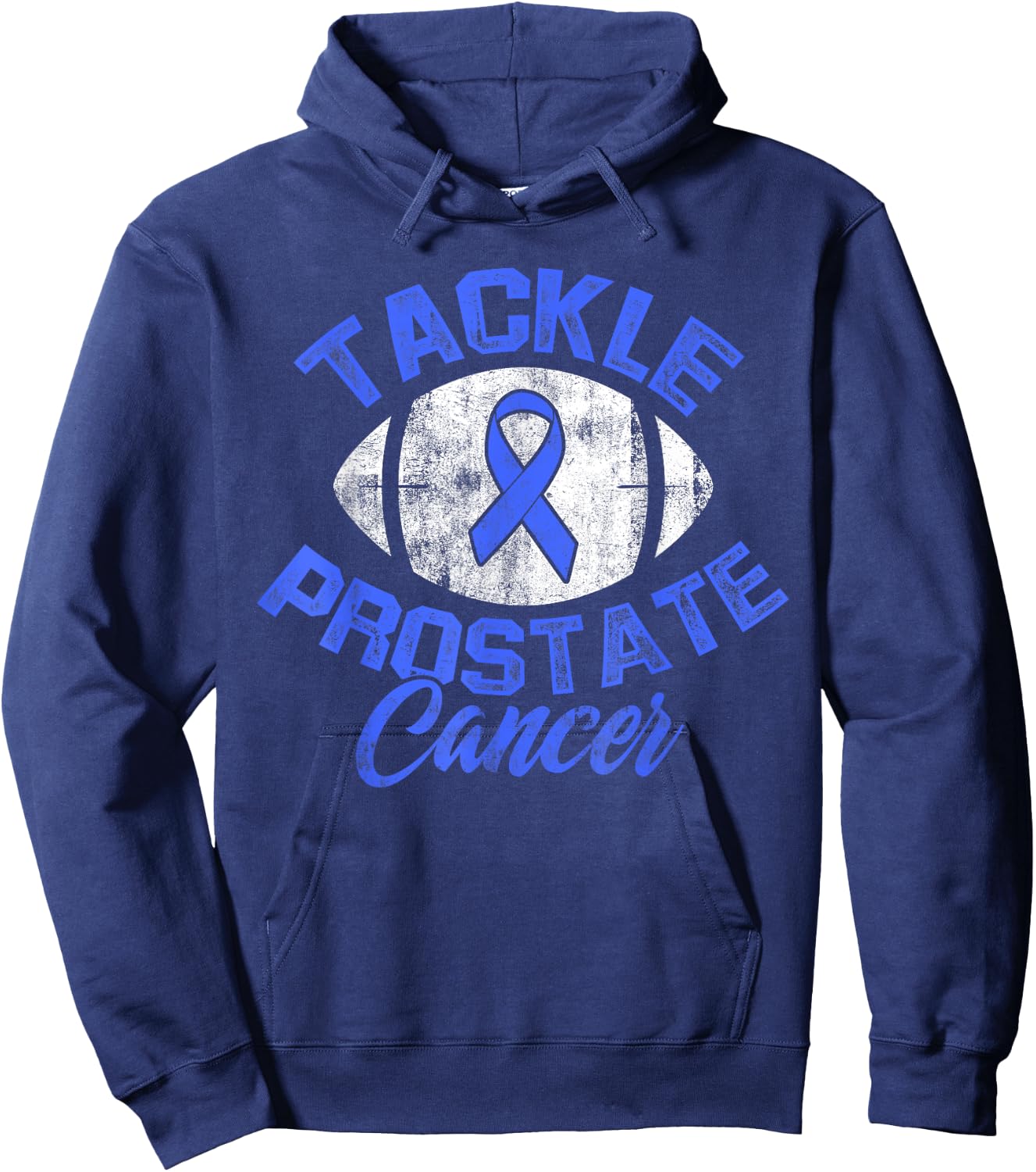 Prostate Cancer Survivor Tackle Warrior Hoodie - Hoodie | Navy
